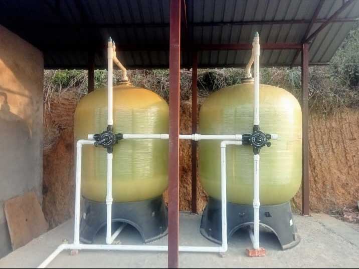 Iron removal and filtration system